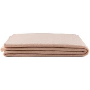 Leen Bakker Fleeceplaid Basic - roze -125x150 cm