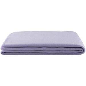 Leen Bakker Fleeceplaid Basic - lila -125x150 cm