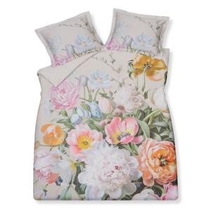 Vandyck Dekbedovertrek FLEUR FESTIVE cream tan 1