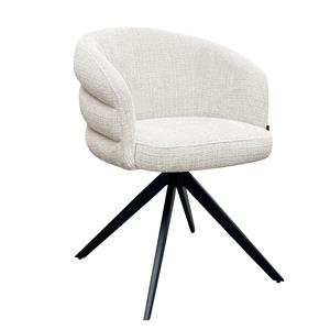 Richmond Interiors Richmond Draaibare Eetkamerstoel Serenity Chenille - Beige