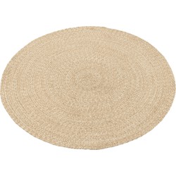 J-Line tapijt Miami Outdoor - polyester - naturel|wit - small