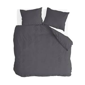 Byrklund  Dekbedovertrek Go Velvet - 200x220 - Off Black