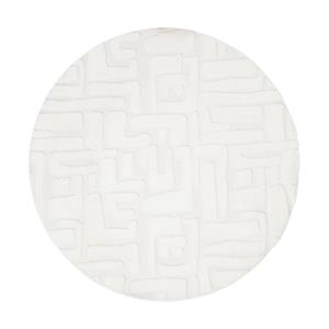 Xenos Vloerkleed native - beige - ø120 cm