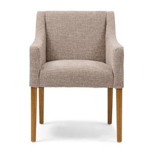 Rivièra Maison Eetkamerstoel Savile Row Chenille Jacquard - Bright Taupe