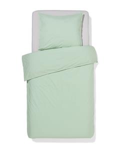 HEMA Dekbedovertrek 140x200/220cm Percal Groen (groen)