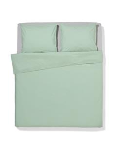 HEMA Dekbedovertrek 200x200/220cm Percal Groen (groen)