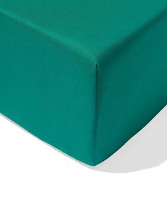 HEMA Hoeslaken 90x220cm Zacht Katoen Middengroen (middengroen)
