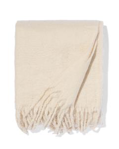 HEMA Plaid 130x150 Wollook Crème (creme)