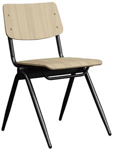 Eetkamerstoel Solid - Naturel - Hout