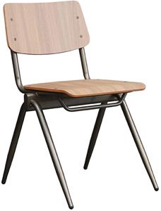 Eetkamerstoel Solid - Bruin - Hout