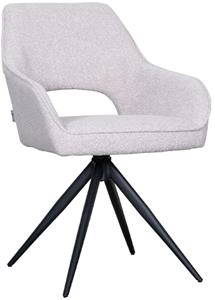 Eetkamerstoel Finley - Naturel - Boucle