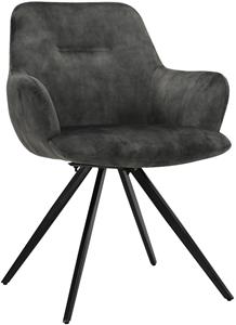 Eetkamerstoel Doreen Olive Velvet