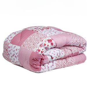 Zelesta Easy - zonder overtrek Dekbed Easy Patchwork Pink - 200x200 cm (Tweepersoons) -  - 300 gram p/m2 - 