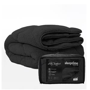 Sleeptime Enkel , Easy - zonder overtrek Dekbed Lazy Teddy en Overtrek in 1! - 200x200 cm (Tweepersoons) -  - 350 gram per m² - 
