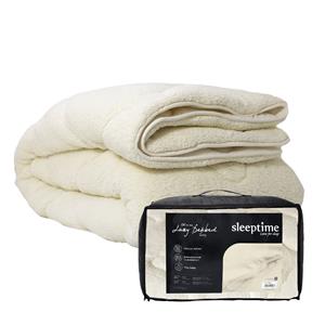 Sleeptime Enkel , Easy - zonder overtrek Dekbed Lazy Teddy en Overtrek in 1! - 200x200 cm (Tweepersoons) -  - 350 gram per m² - 