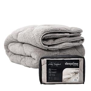 Sleeptime Enkel , Easy - zonder overtrek Dekbed Lazy Teddy en Overtrek in 1! - 240x200 cm (Lits-Jumeaux) -  - 350 gram per m² - 