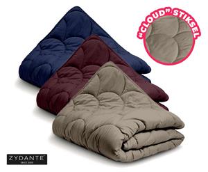 Zydante Easy - zonder overtrek Dekbed Easy Bordeaux Rood - 140x200 cm (Eenpersoons) -  - 300 gram m² - 
