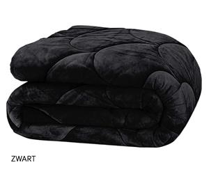 Zydante Easy - zonder overtrek Dekbed Easy Velvet - 140x200 cm (Eenpersoons) -  - 200 Gram per m² - 