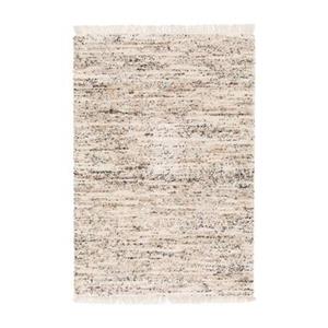 Sweeek  Interieur tapijt met gevlekt patroon, crème