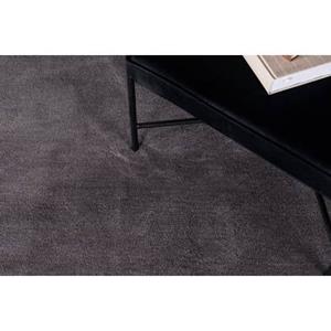 Fjôrd  Vloerkleed Donkergrijs - Ø200cm - Undra