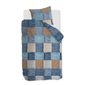 Ariadne at Home dekbedovertrek Wool Shades - blauw - 140x200/220 cm
