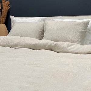 Town & Country Town&Country Dekbedovertrek Linnen Naturel Chambray-2-persoons (200 x 200/220 cm)