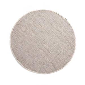 Nordic Weavers Rond wollen vloerkleed Lett - wit|beige - 300 cm rond
