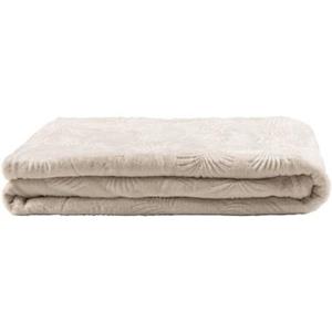Leen Bakker Plaid Jerdy - beige - 130x170 cm