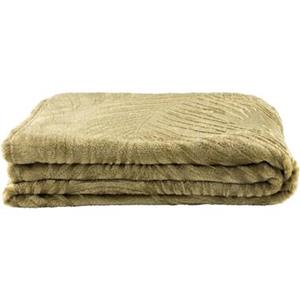 Leen Bakker Plaid Ray - groen - 130x170 cm