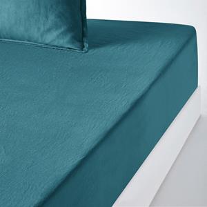LA REDOUTE INTERIEURS Hoeslaken in gewassen linnen, omslag 35 cm, Linot