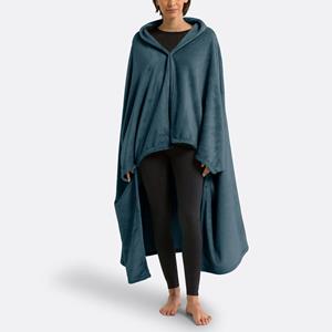 SO'HOME Fleece plaid met mouwen, recycled polyester, Javi