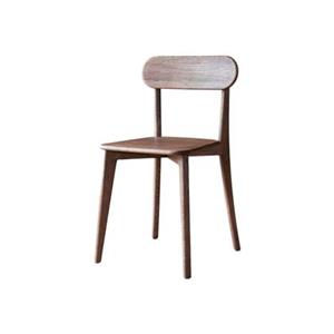 Tikamoon  Set van 2 massief eiken stoelen brown Abel