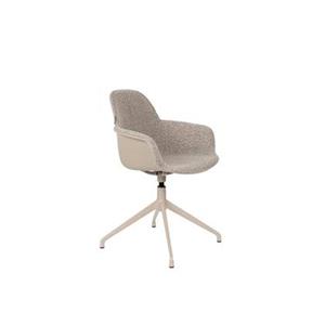 Zuiver Albert Kuip Swivel Eetkamerstoelen Taupe - Set van 2