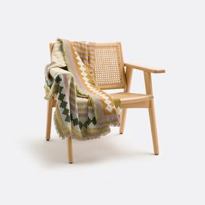LA REDOUTE INTERIEURS Jacquard plaid met franjes, Mercado