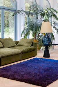 Brink en Campman  Vloerkleed Brink & Campman Shade High Electric Blue/Aubergine 011918 - 200x300