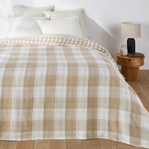 LA REDOUTE INTERIEURS Geruite beddensprei in tetra, Calix