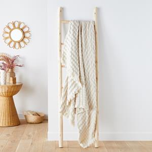 LA REDOUTE INTERIEURS Plaid met dambord motief 55% recycled polyester, Alix