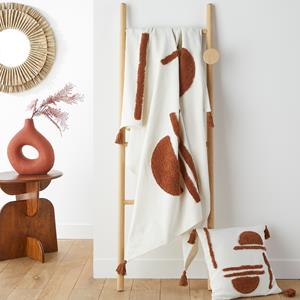 LA REDOUTE INTERIEURS Plaid in getuft katoen, Goboa