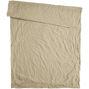 ERWIN M. Dekbedovertrek Riala; 135x200 cm (BxL); linnenbeige