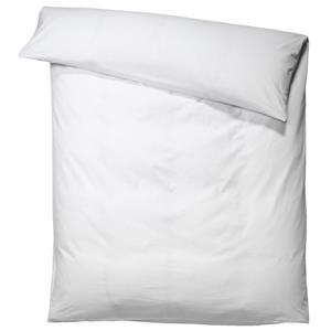 PULSIVA Beddengoed Linon; 135x200 cm (BxL); wit; 6 stuk / verpakking