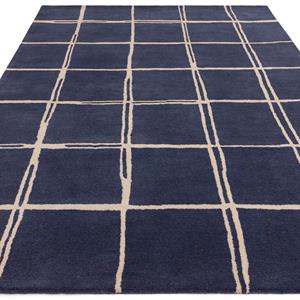 Easy Living  Vloerkleed Albany Grid Marine Rug -