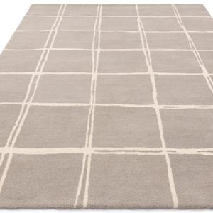 Easy Living  Vloerkleed Albany Grid Silver Rug -