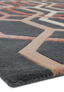 MOMO Rugs  Vloerkleed Matrix MAX66 Hexagon Charcoal -