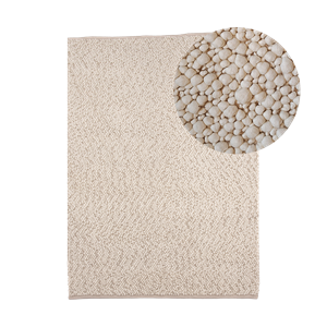 Nest living Rivka wollen vloerkleed gebroken wit - 230 x 160 cm