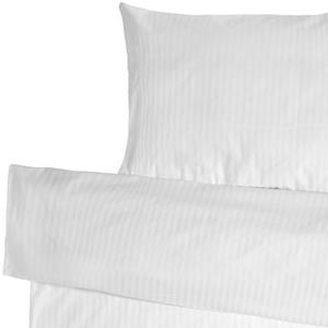 ERWIN M. Dekbedovertrekset Venedig 10 mm; 140x200 cm (BxL), 70x90 cm (LxB); wit