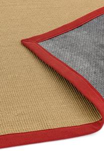 MOMO Rugs  Sisal Linen/Red - Vloerkleed