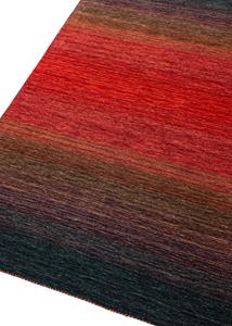 MOMO Rugs  Panorama Black Red - 80x300 cm Vloerkleed