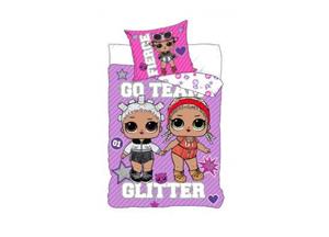 - L.O.L. (Lil Outrageous Littles) L.O.L. Surprise dekbedovertrek 140x200cm