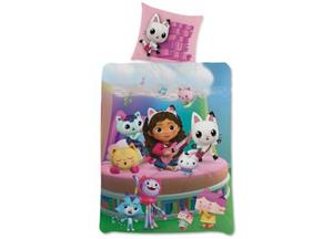 - Gabby's Poppenhuis Gabby's Dollhouse dekbedovertrek 140x200cm