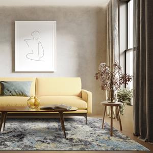 Easy Living  Vloerkleed Nova Abstract Blue Rug NV32 -